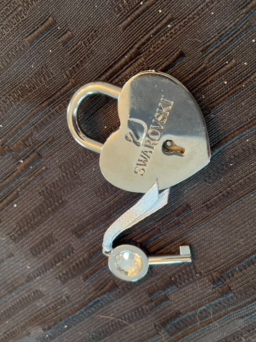 Swarovski Heart Lock and Key Set